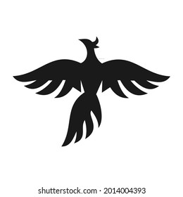 unique phoenix logo design vector template