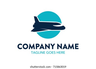 Unique Plane Logo  