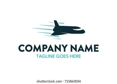 Unique Plane Logo  