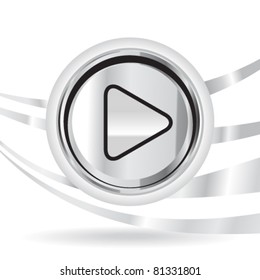 unique play button illustration