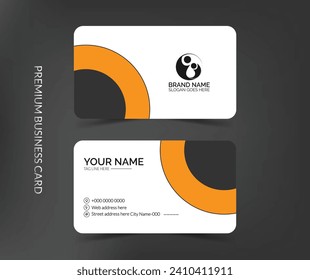 Unique premium business card template design