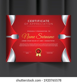 Unique and premium certificate and diploma
