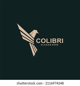 
Unique and premium flying bird logo design