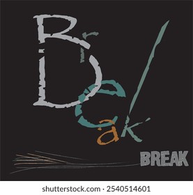 Diseño de camiseta de tipografía Nueva de Premium