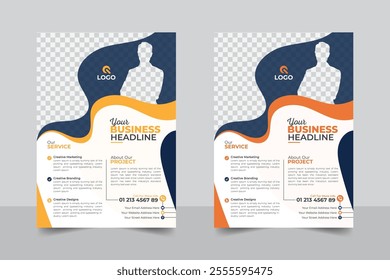 Unique and professional abstract style, modern agency poster design. Business proposal, promotion, advertise, publication, cover page design
