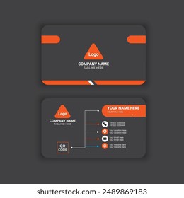 Unique Professional Business card design template 