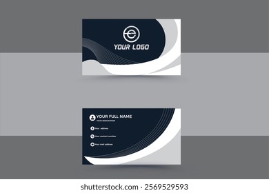 Unique Professional Business Card Design Template