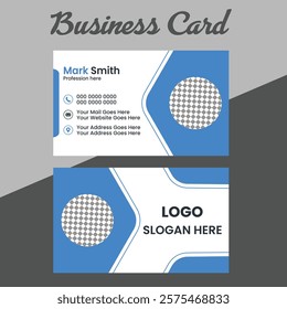 Unique Professional Business Card Design Template 2025