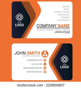 unique professional business card template