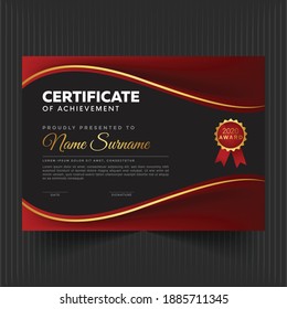 Plantilla De Certificado Profesional Único Y Diploma