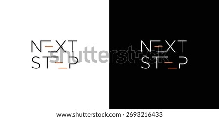  Unique and professional Next step logo design