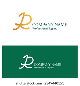 Unique r letter logo. Modern and simple design. Perfect for your business.