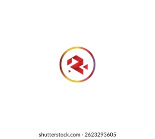 Unique R logo design 1