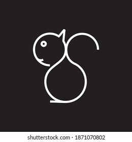 unique rabbit logo concept, simple