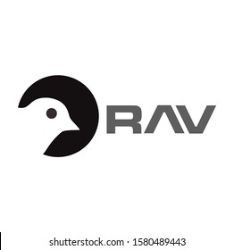 Unique Raven Logo - Vector
