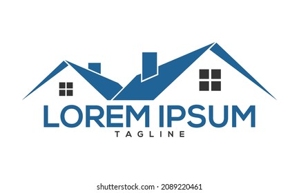 Unique real estate logo Modern and minimalist vector and abstract logo