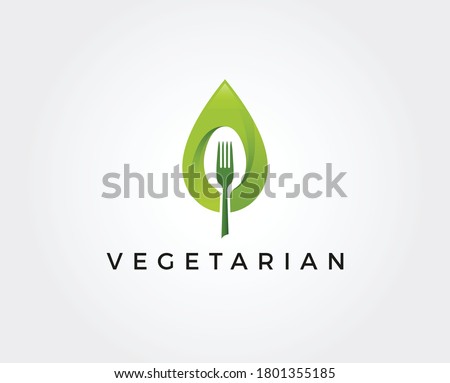 Unique Restaurant Food Logo Template