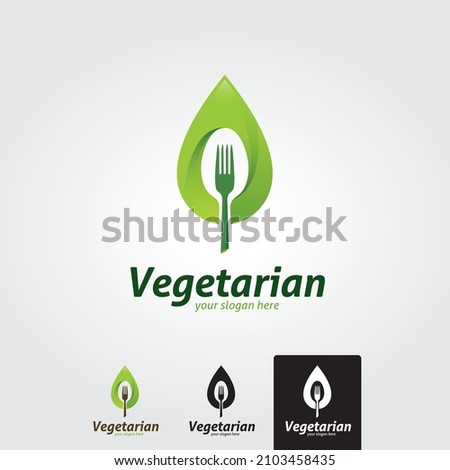 Unique Restaurant Food Logo Template