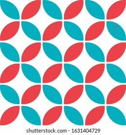 Unique retro geometric patterns with white background