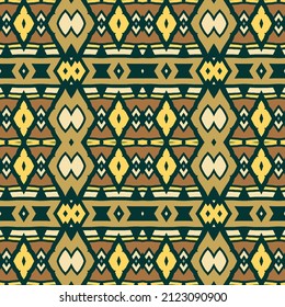 Unique retro geometrical pattern, vector seamless background with geometric shapes for wrapping paper, web, cover, fabric, textile, curtains