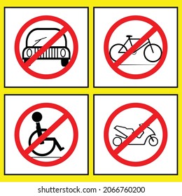 unique road signs and can be used in various media