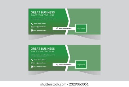 Unique Roll Up Banner Design Template