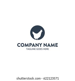 Unique Rooster Chicken Logo