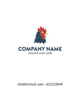 Unique Rooster Chicken Logo