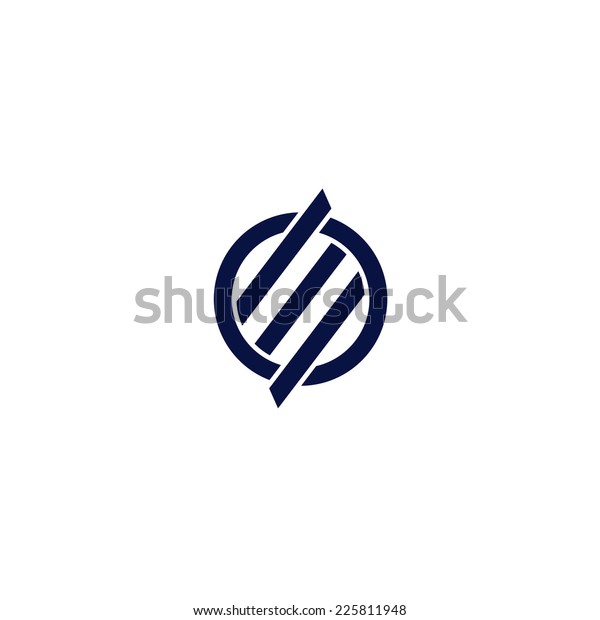 Unique Rotated Letter E Vector Logo Stock Vector (Royalty Free) 225811948