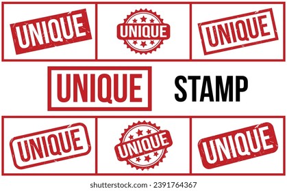 Vector único de conjunto de estampado de goma