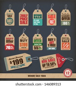 Unique Sale Tags