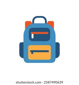 Unique School Bag Icon Design