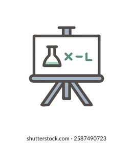 Unique Scientific Formula Icon Design