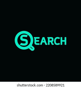 Unique search vector, this vector can be used for website and animation video editing purposes