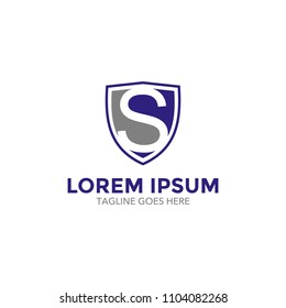 unique security logo vector illustration design. icon