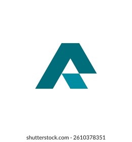 Unique A Shape for Brand Identity