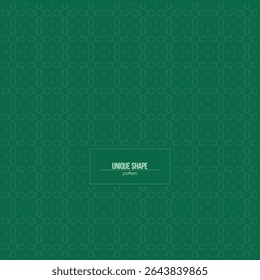 unique shape pattern of arrow and sticks with green background for simple card design