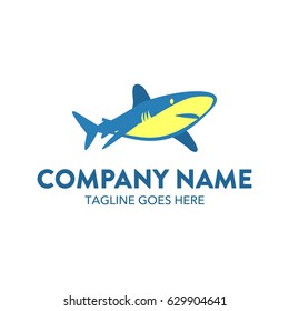 Unique Shark Mascot Logo Character