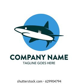 Unique Shark Mascot Logo Character