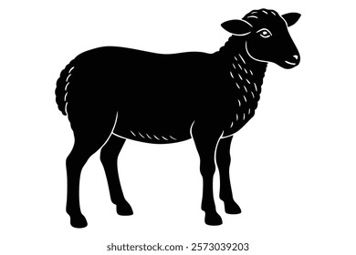 Unique Sheep Silhouette Art Styles