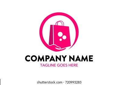 Unique Shopping And Retail Logo Template