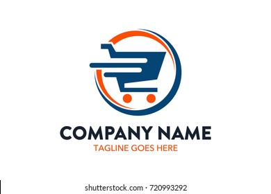 Unique Shopping And Retail Logo Template