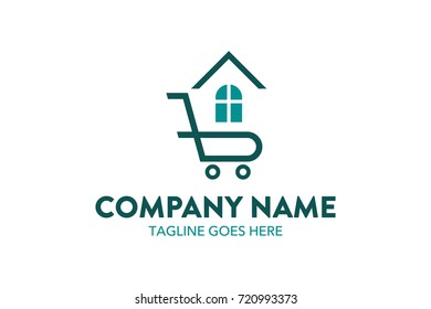 Unique Shopping And Retail Logo Template