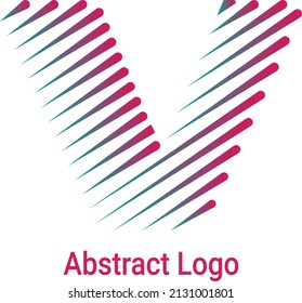 Diseño de logotipo abstracto único y simple