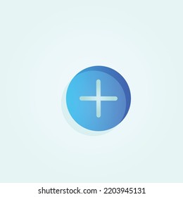 Unique And Simple Algebra Icon In Transparent Blue And White Color. This Icon Can Be Used On Websites Or Applications On Smartphones.