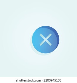 Unique And Simple Algebra Icon In Transparent Blue And White Color. This Icon Can Be Used On Websites Or Applications On Smartphones.