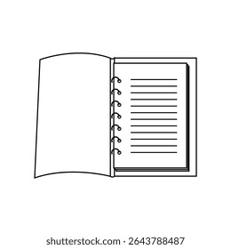 unique simple document icon illustration design