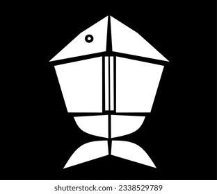 Unique and simple fish logo creative design suitable for any business