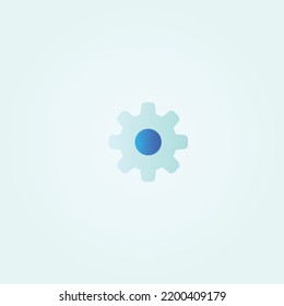 Unique and simple icon with transparent blue and white color. This icon can be used on websites or applications on smartphones.