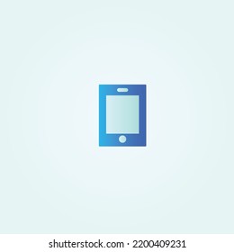 Unique and simple icon with transparent blue and white color. This icon can be used on websites or applications on smartphones.